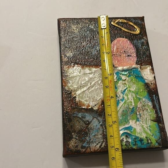 Beautiful Painting of an Angel signed by artist original artwork - Picture 7 of 11